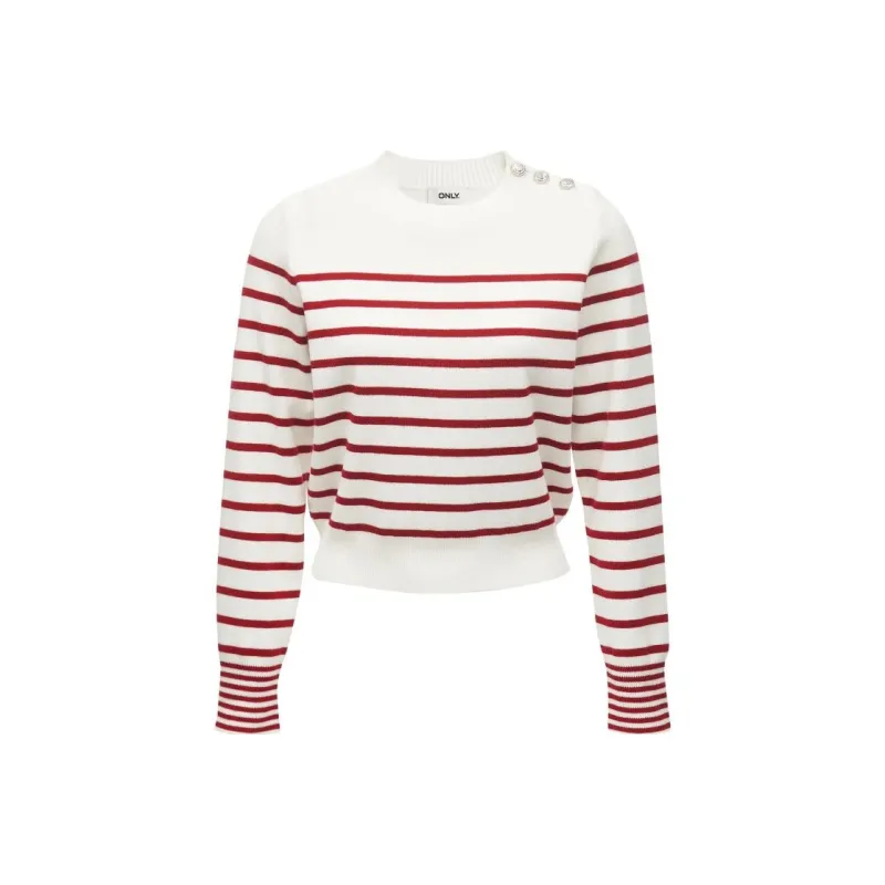 ONLY Sweaters Women's F17 Premium Red HAUTE RED-0