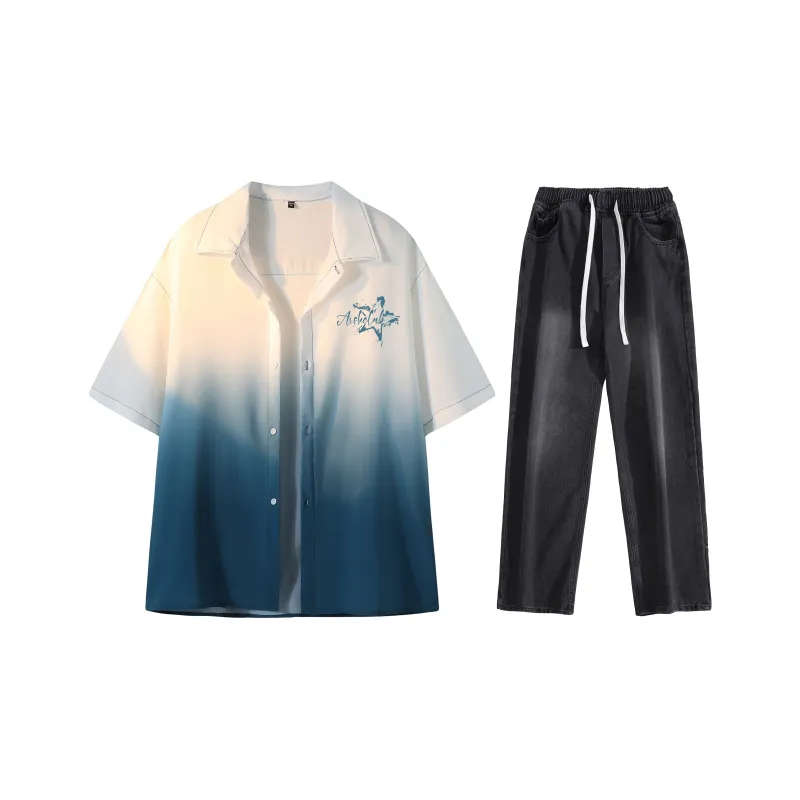 A.X.S.K Shirt Matching Set Unisex-7