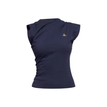 Vivienne Westwood Asymmetric Short Sleeved T Shirt