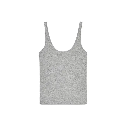 ZARA Tank Tops Women's Zebra Print Gray