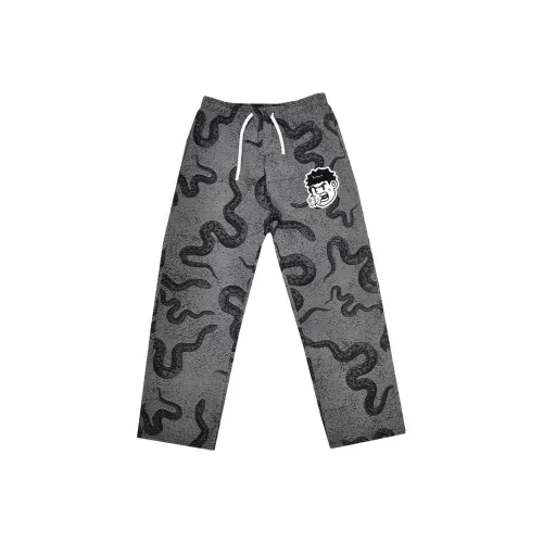 SWISH THE BALL IN Casual Pants Unisex Black