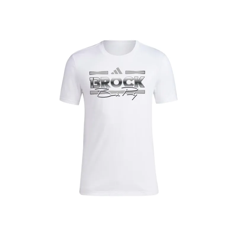 Adidas Purdy Graphic Tee T-Shirt Men's White-0
