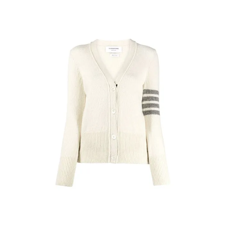 THOM BROWNE· FW21 Sweater Women's White-0