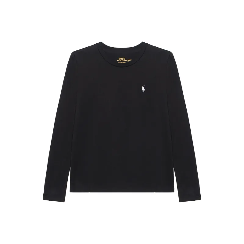 Polo Ralph Lauren T Shirts Women's Black-0