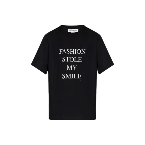 Victoria Beckham Graphic Statement Crewneck T Shirt