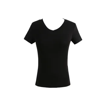 HEISU T Shirt Women's Heather Gray