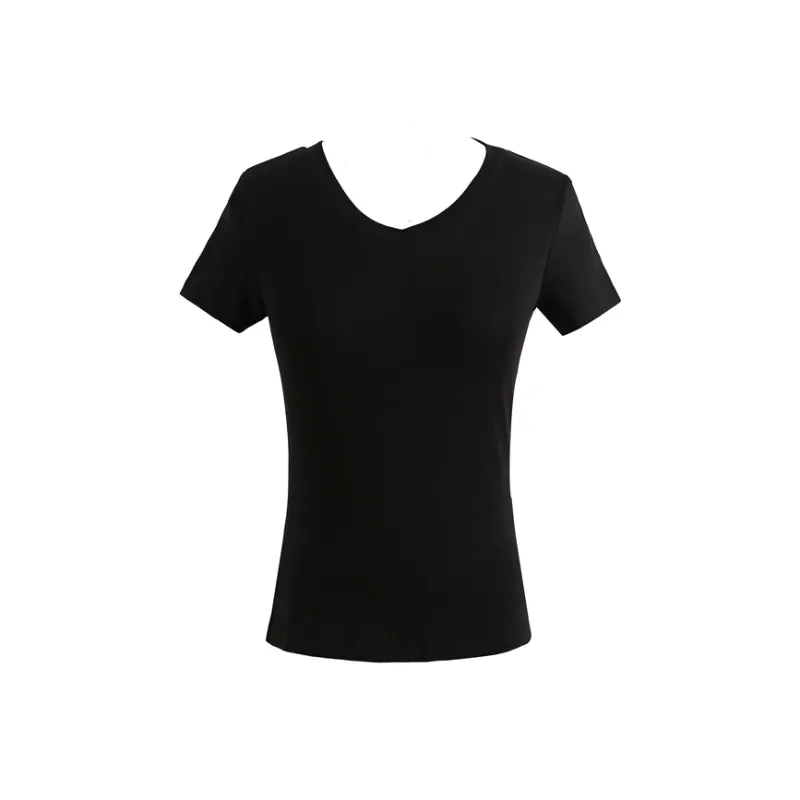 HEISU T Shirt Women's Heather Gray-9