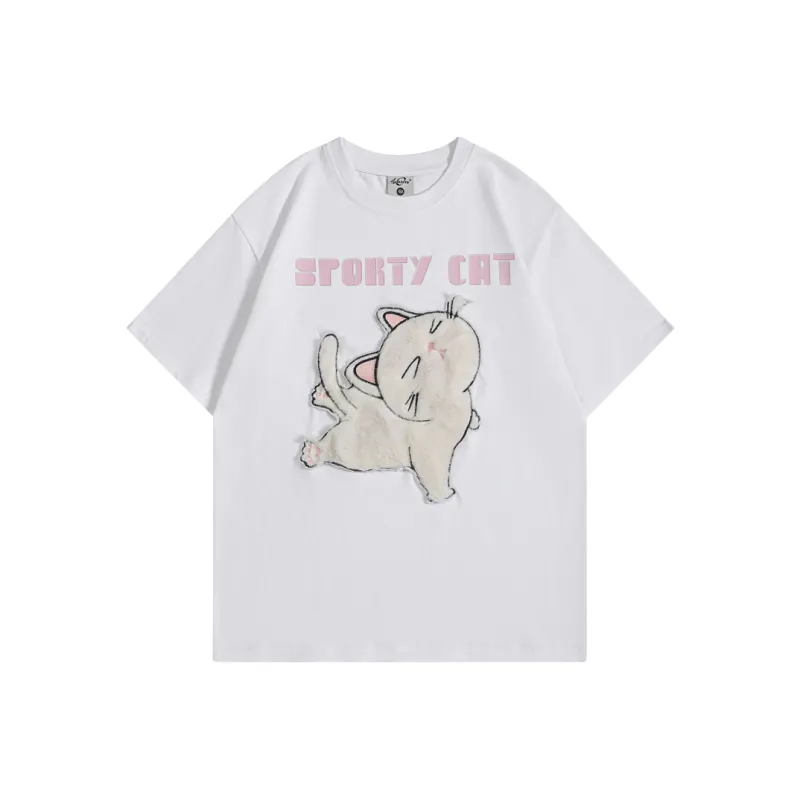 YUZHAOLIN Vintage Summer Premium Loose Fit Top Unisex-2