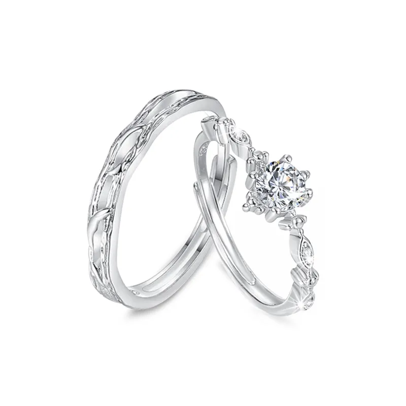 NRO S999 Fine Silver Rings Unisex-0