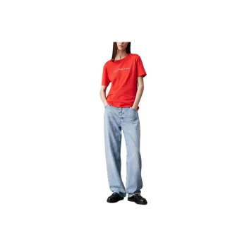 CALVIN KLEIN T Shirt Women's Red Europe Version