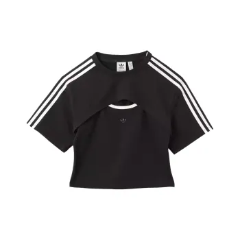 Adidas Originals SS25 T Shirt Women's Black/White