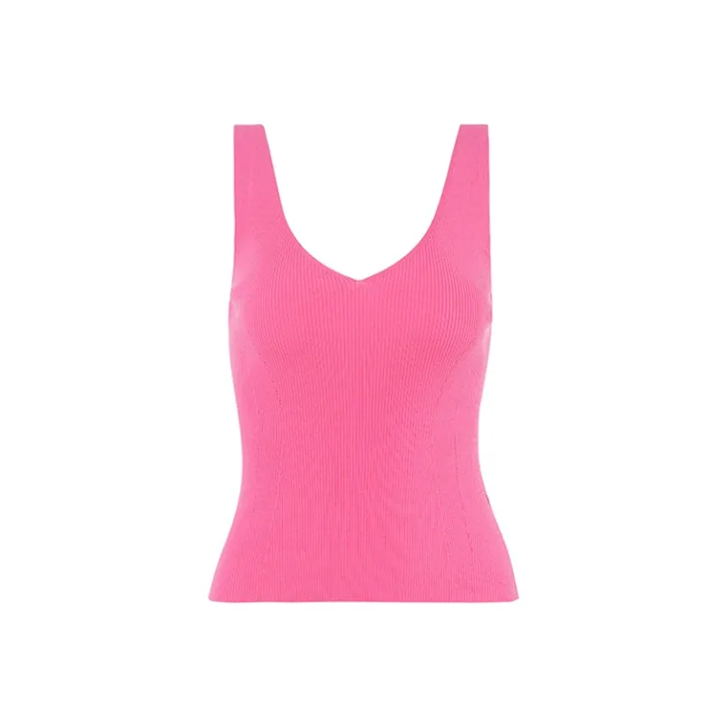 BESIONIA SS25 Tank Top Women's Rose Red-0