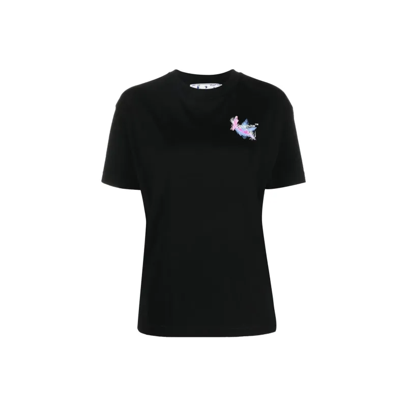 OFF WHITE T Shirts Women's Black-0