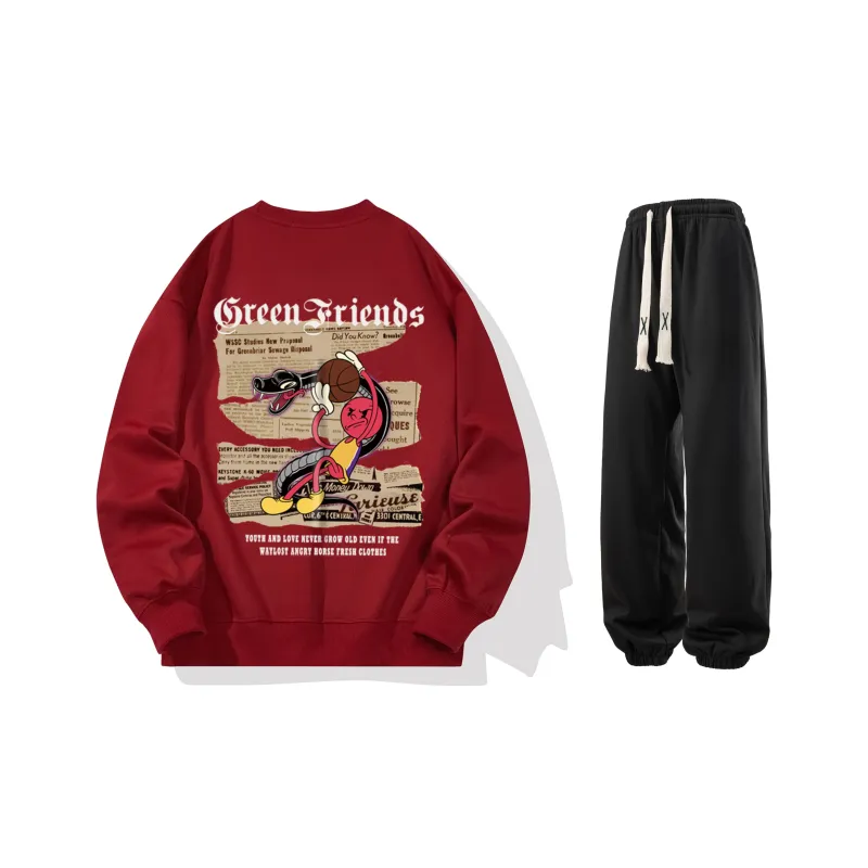 GF x WULIAOYUAN Sweatshirt Set Unisex-58