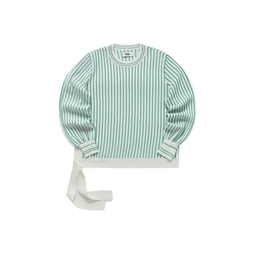 FILA x Emerald Sweater Women's Maple White
