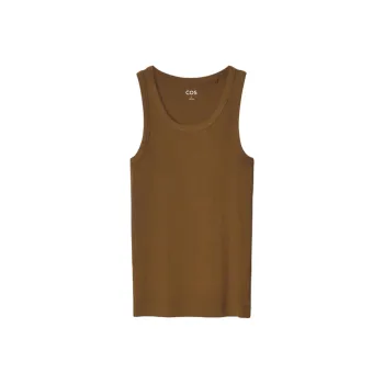COS Tank Tops Women's Brown