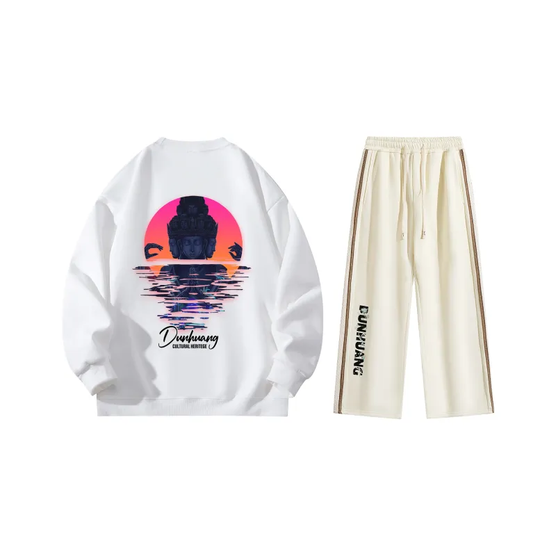 DUNHUANG INSPIRATION FW23 Sweatshirt Set Unisex-4