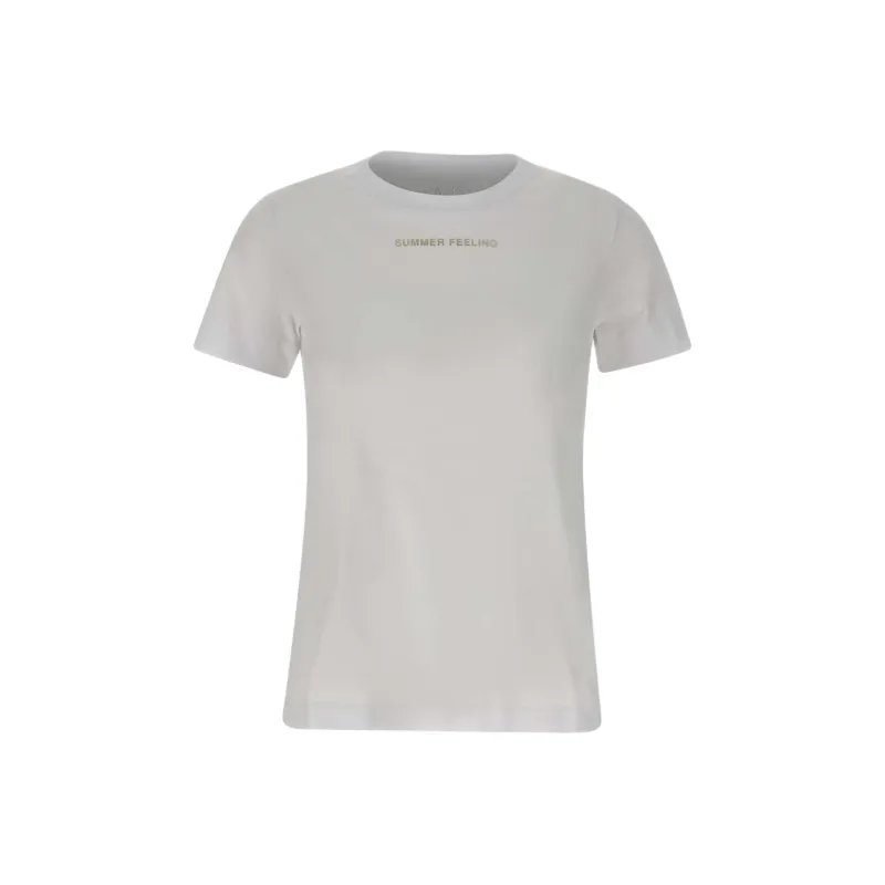 'S MAX MARA Lusso Crewneck Short Sleeved T Shirt-0