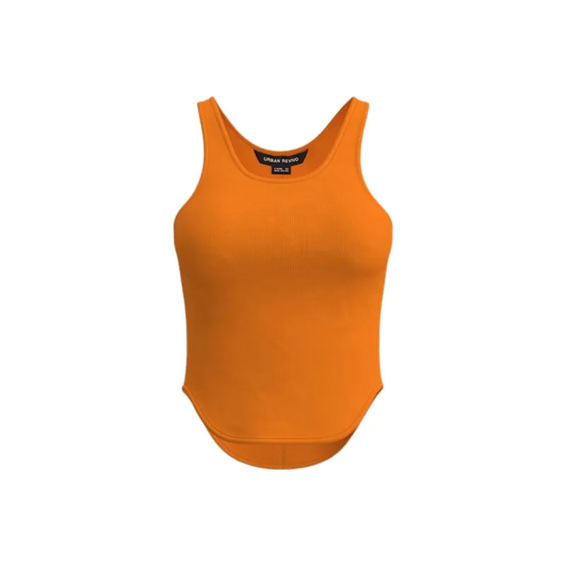 URBAN REVIVO Tank Top Women's Orange-0