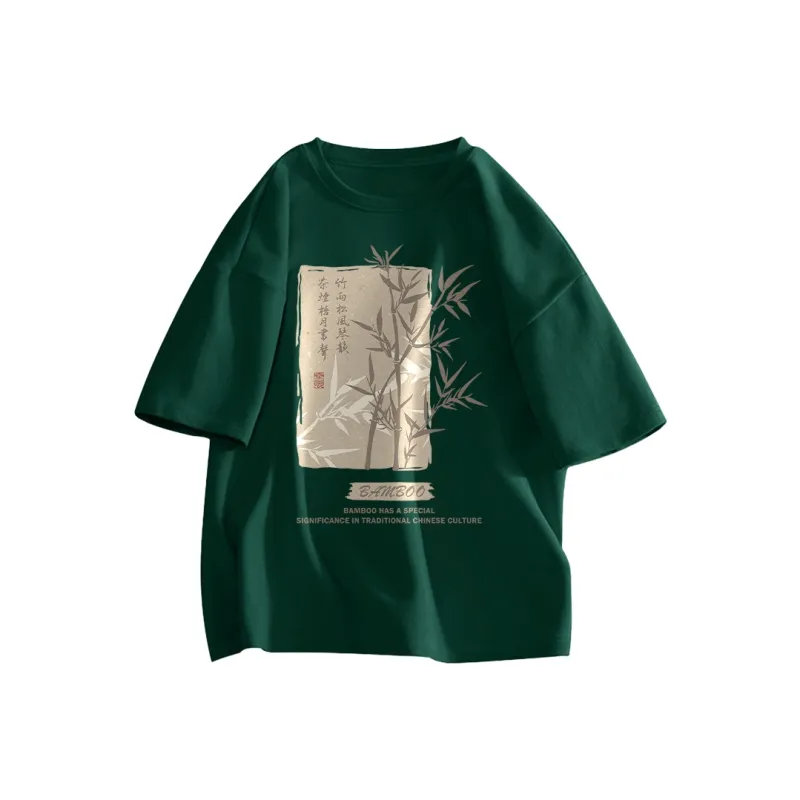 GOSO Drop Shoulder Sleeve T-Shirt Unisex-9