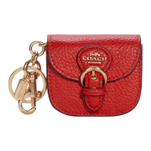 COACH Key Pouches Red