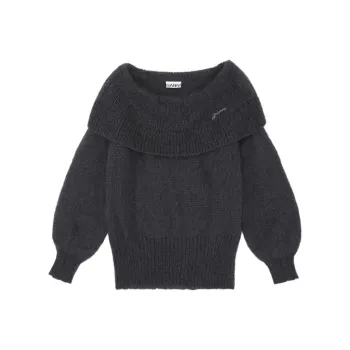 GANNI Sweaters Women's Gray