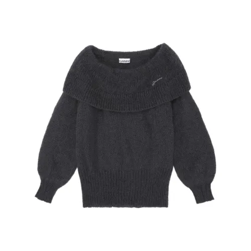 GANNI Sweaters Women's Gray