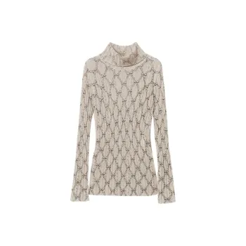 Twinset Roll neck Printed Sweater