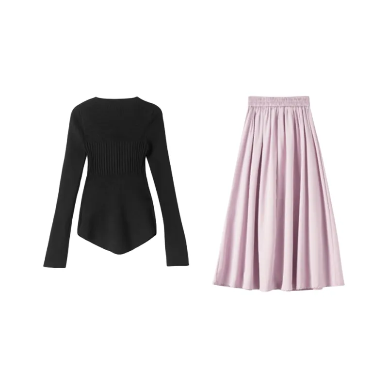 Incolore Two Piece Skirt Sets Women's-1