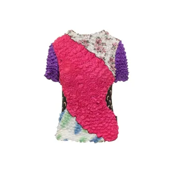 Marine Serre Pop-Corn Crewneck Top