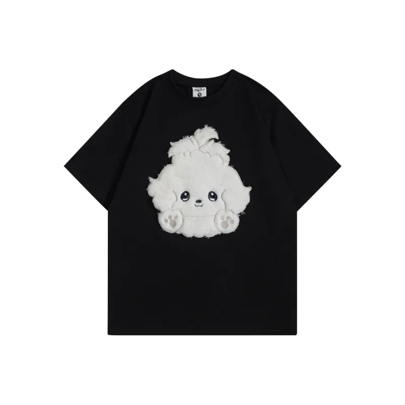YUZHAOLIN Vintage Trendy Niche Brand Versatile Top Unisex-0