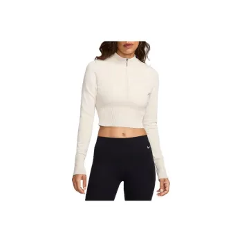 Nike Sportswear Chill Knit Women's Slim Long-Sleeve Cropped Sweater 1/2-Zip Top