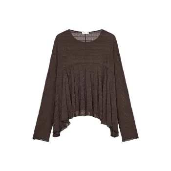 ZARA T Shirts Women's Chocolate