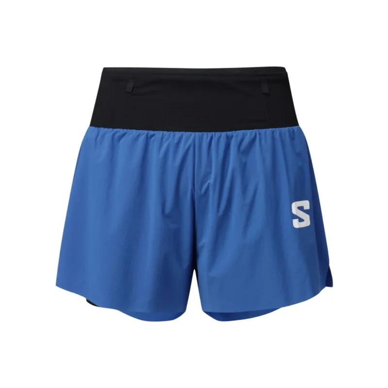 SALOMON Sports Shorts Unisex Blue-0