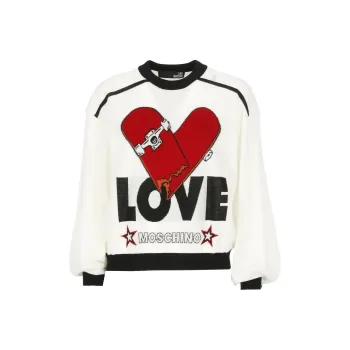 LOVE MOSCHINO FW22 Sweater Women's White