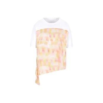 ARMANI EXCHANGEAE Regular T-Shirt Women's Cream White