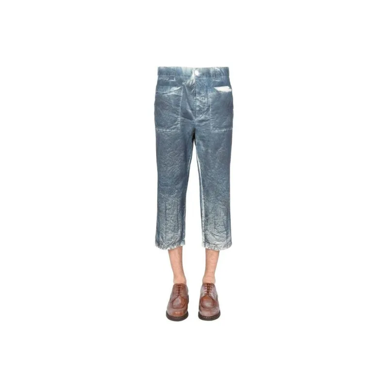 Sunnei Straight Cropped Straight Pants-0