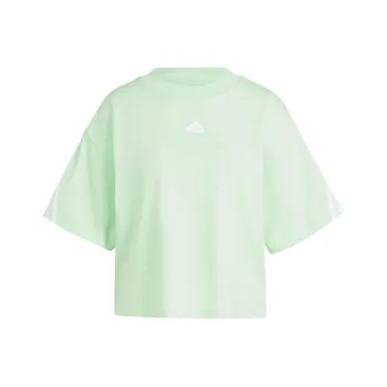 Adidas Future Icons Drop Shoulder Sleeve T Shirt Women's Green