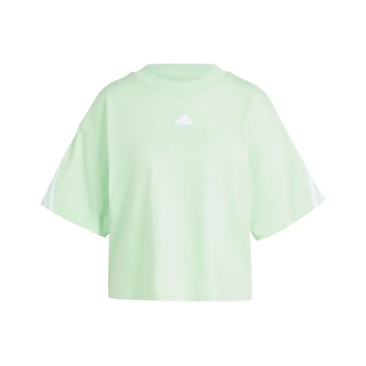 Adidas Future Icons Drop Shoulder Sleeve T Shirt Women's Green-0