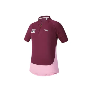 FILA CYCLING Raglan Sleeve T Shirt Women's Noble Purple