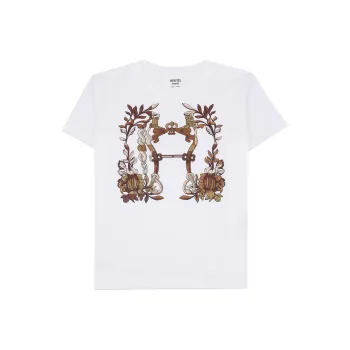HERMES Regular T Shirt Women's White