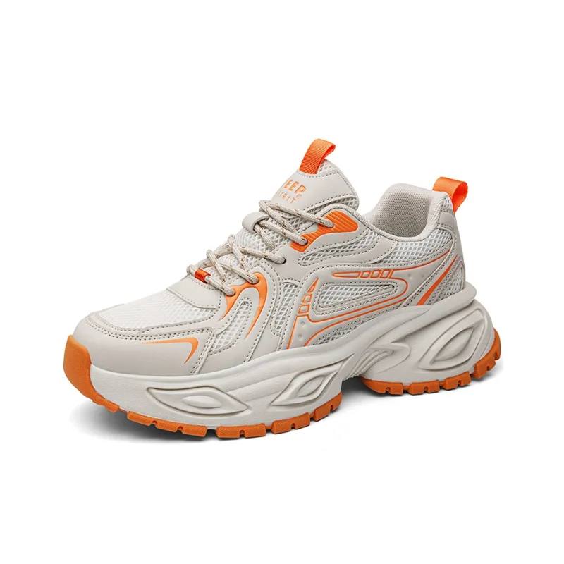 JEEP SPIRIT Slip Resistant, Abrasion Resistant, Breathable, Height Increasing Low Top Chunky Sneakers Men's-12