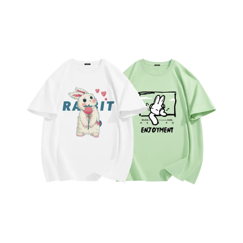 MINISO T Shirt Women's 2 Pack Summer-18