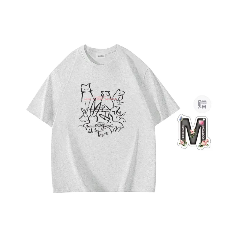 Cotton shopping T Shirts Unisex-2