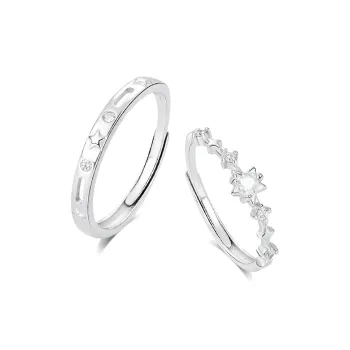 BLANK IN BLANK 999 Fine Silver Rings Unisex