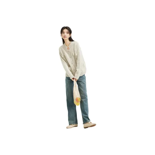 D.SIGN Sweater Women's Egg Stone Color