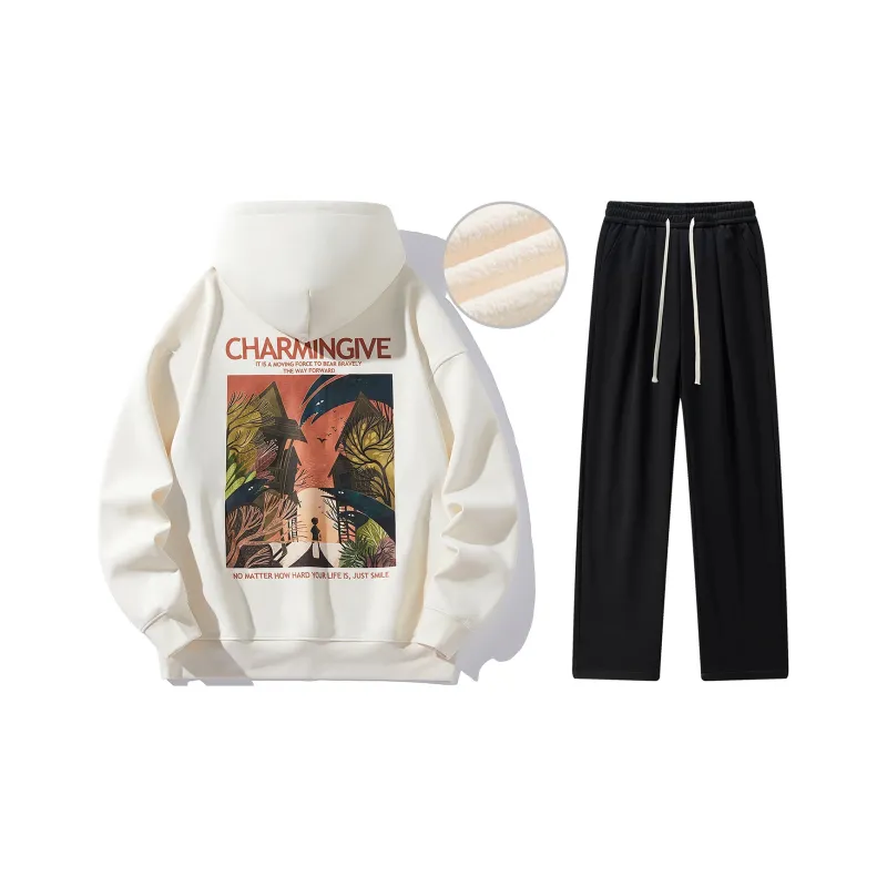 IVEIII Sweatshirt Sets Unisex-21