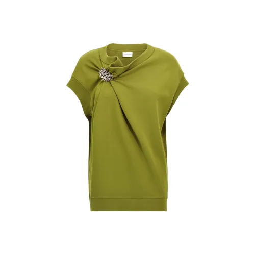 DRIES VAN NOTEN SS25 T Shirt Women's Green
