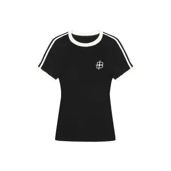 BIPOLAR Drop Shoulder Sleeve T Shirt Women's