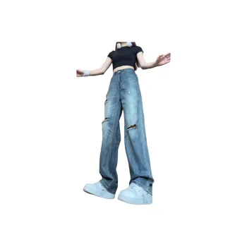 ZONEiD Jeans Unisex Light Blue